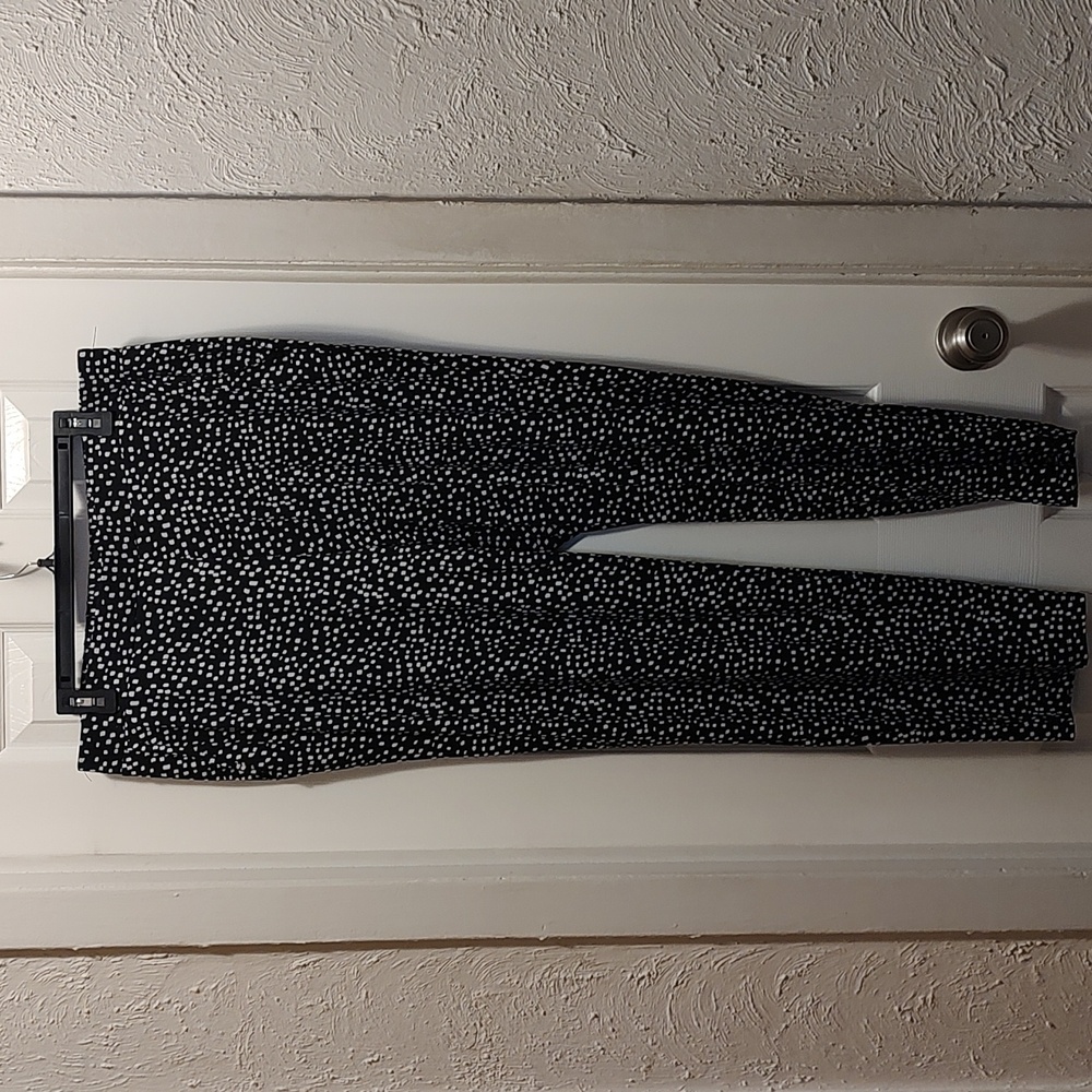 Lightweight blueprinted pants two pairs one black and one blue